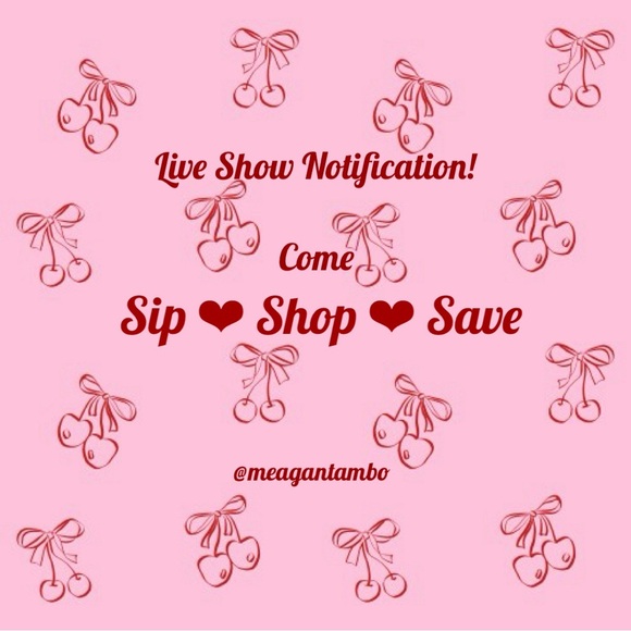 🍒 Like this to be notified every time I go live! 🍒 - Picture 1 of 1